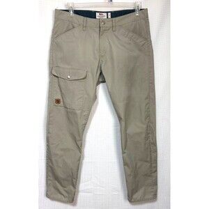 Fjallraven G-1000 Greenland Jeans Pants Mens 33-34 Fossil Cargo j
